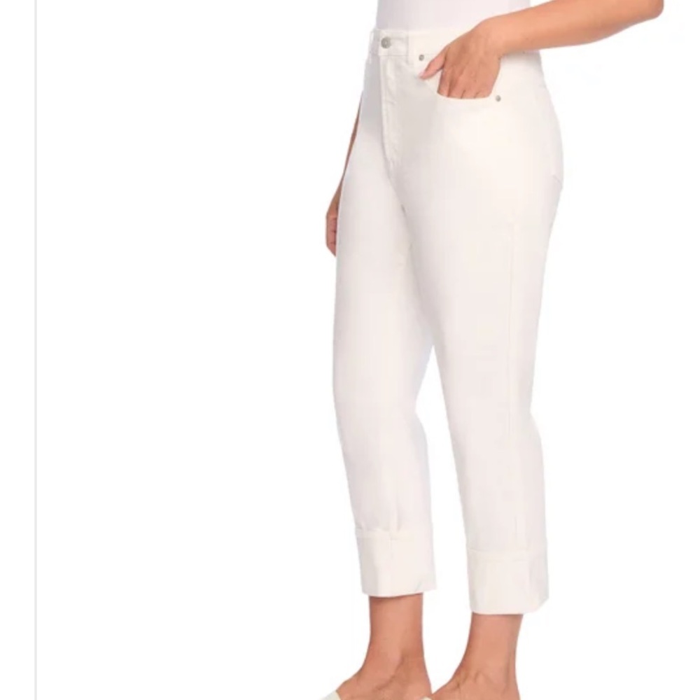 NWOT Frye Ivory Women's Straight Leg Ankle or Cropped Jeans NWOT